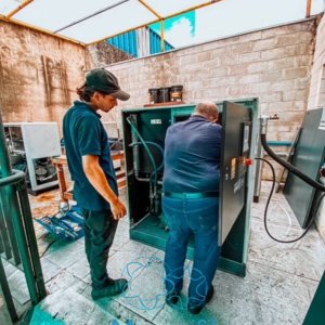 Instalação de Compressor de Ar