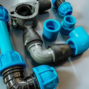 Conexões de Rede de Ar Industrial